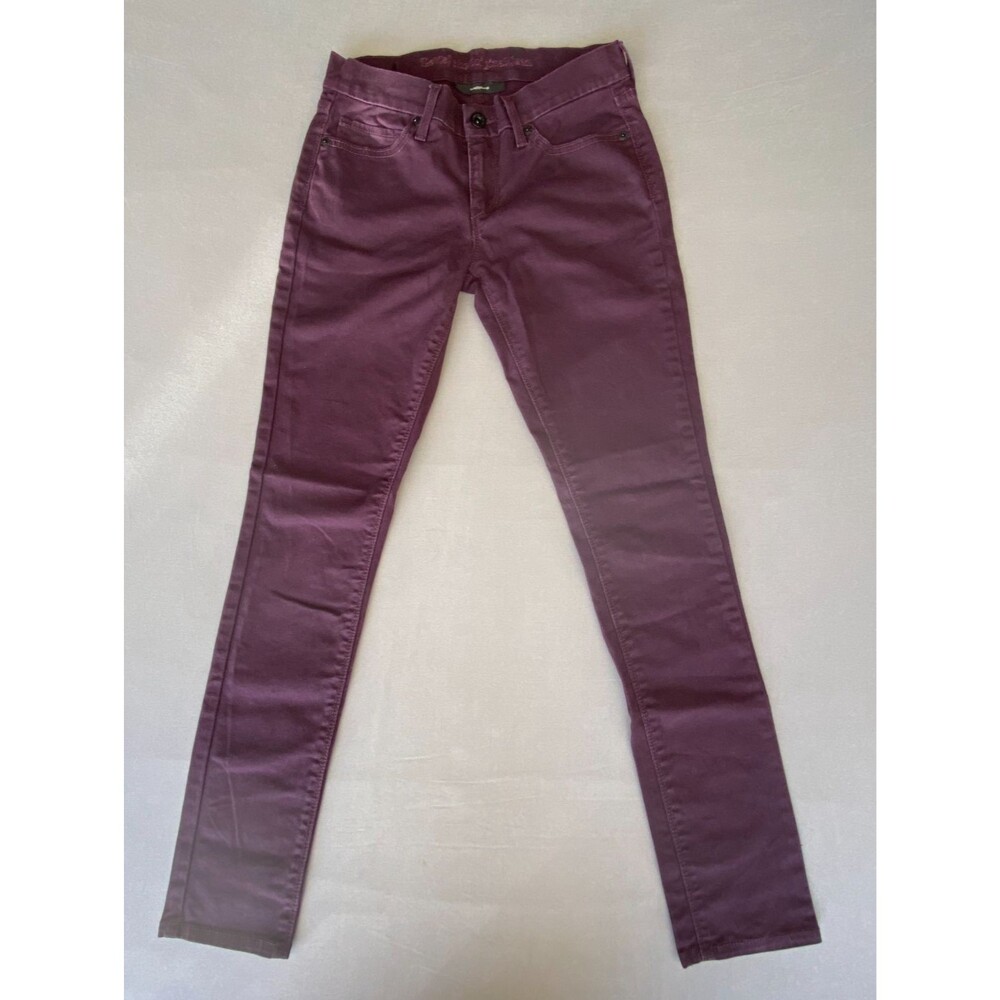 Levi's Juniors Size 1/25 Plum Purple Skinny Stretch Jeans